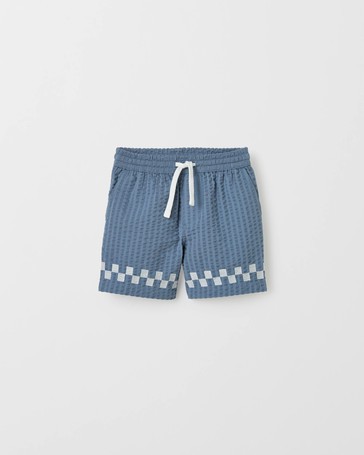Australian Cotton Seersucker Volley Shorts