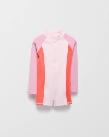 Long Sleeve Boyleg Swim Surfsuit