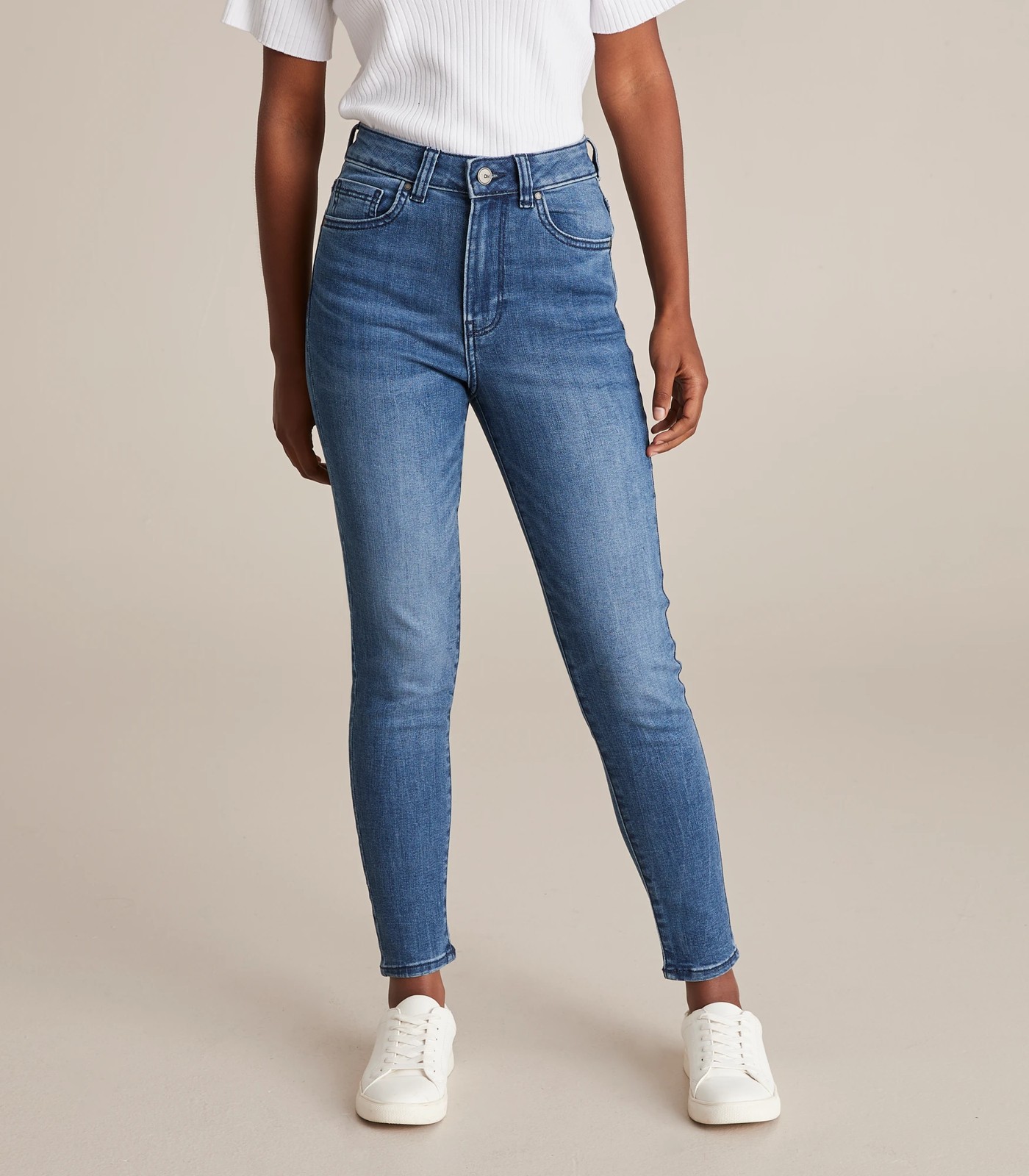 1400 Regular waist skinny jeans - Women's fashion