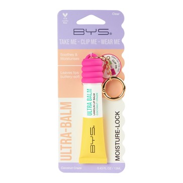 BYS Ultra-Balm Wearable Keyring 13ml  - Coconut Craze
