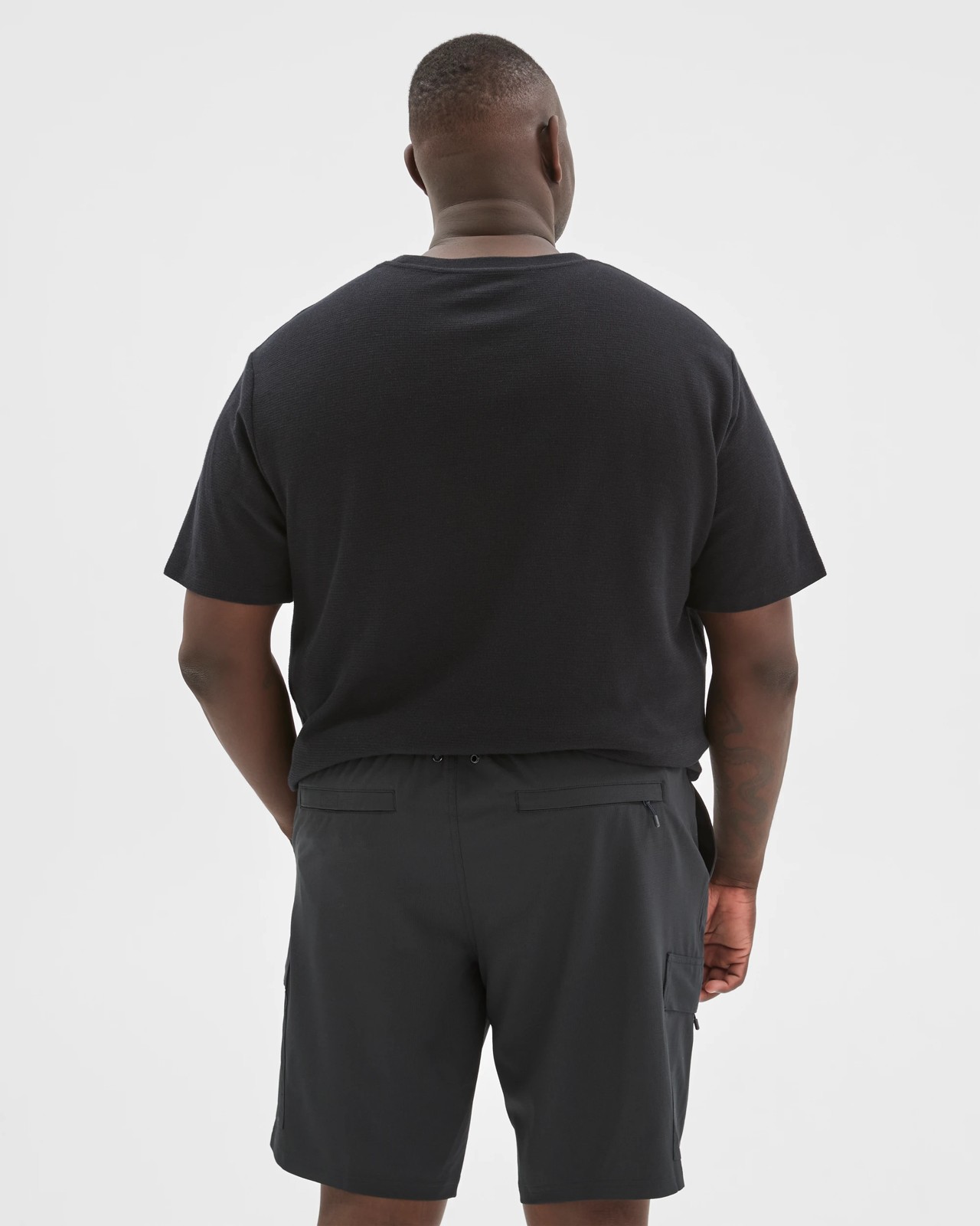 Plus Size Hybrid Shorts - Black 6 of 6