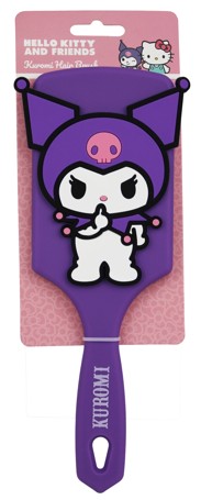 Sanrio Hello Kitty and Friends Kuromi Hair Brush - Purple