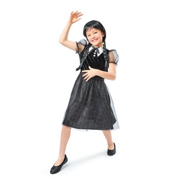 2 Piece Horror Girl with Wig Costume, Ages 8+ - Anko