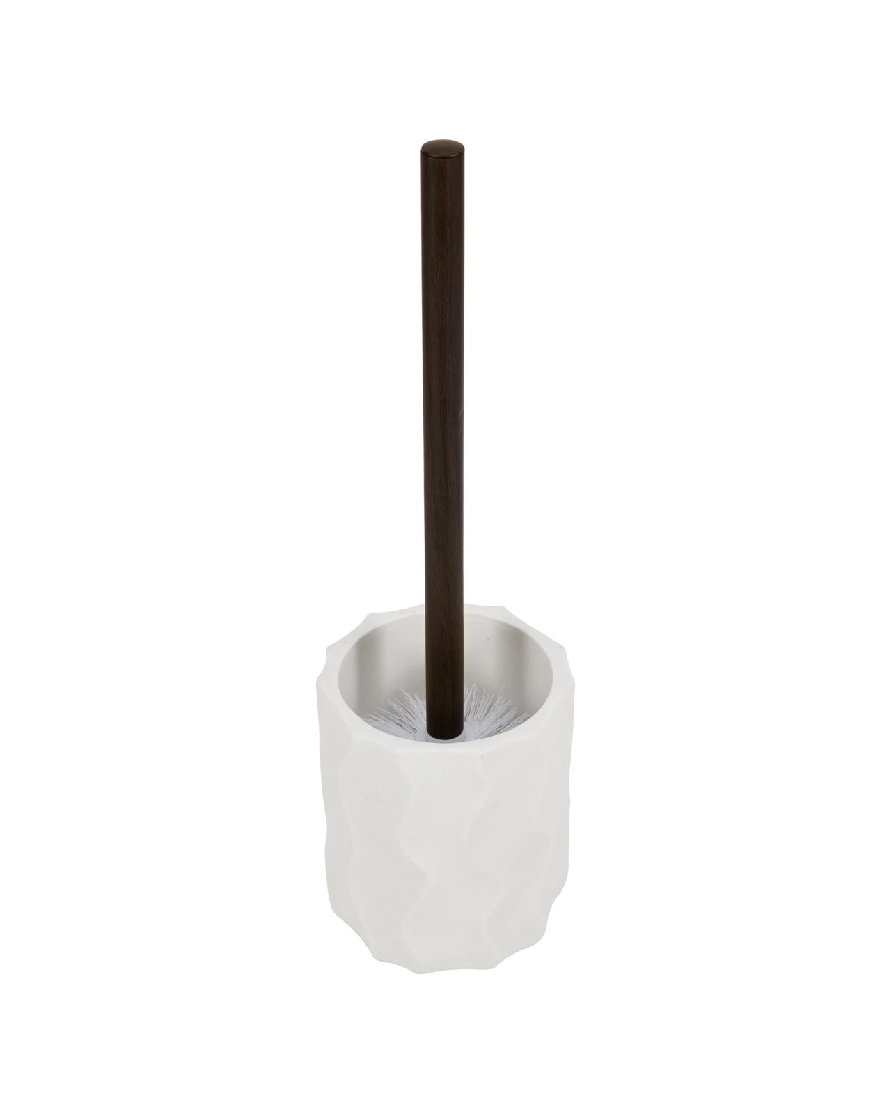 Anko White Textured Toilet Brush 2 of 5