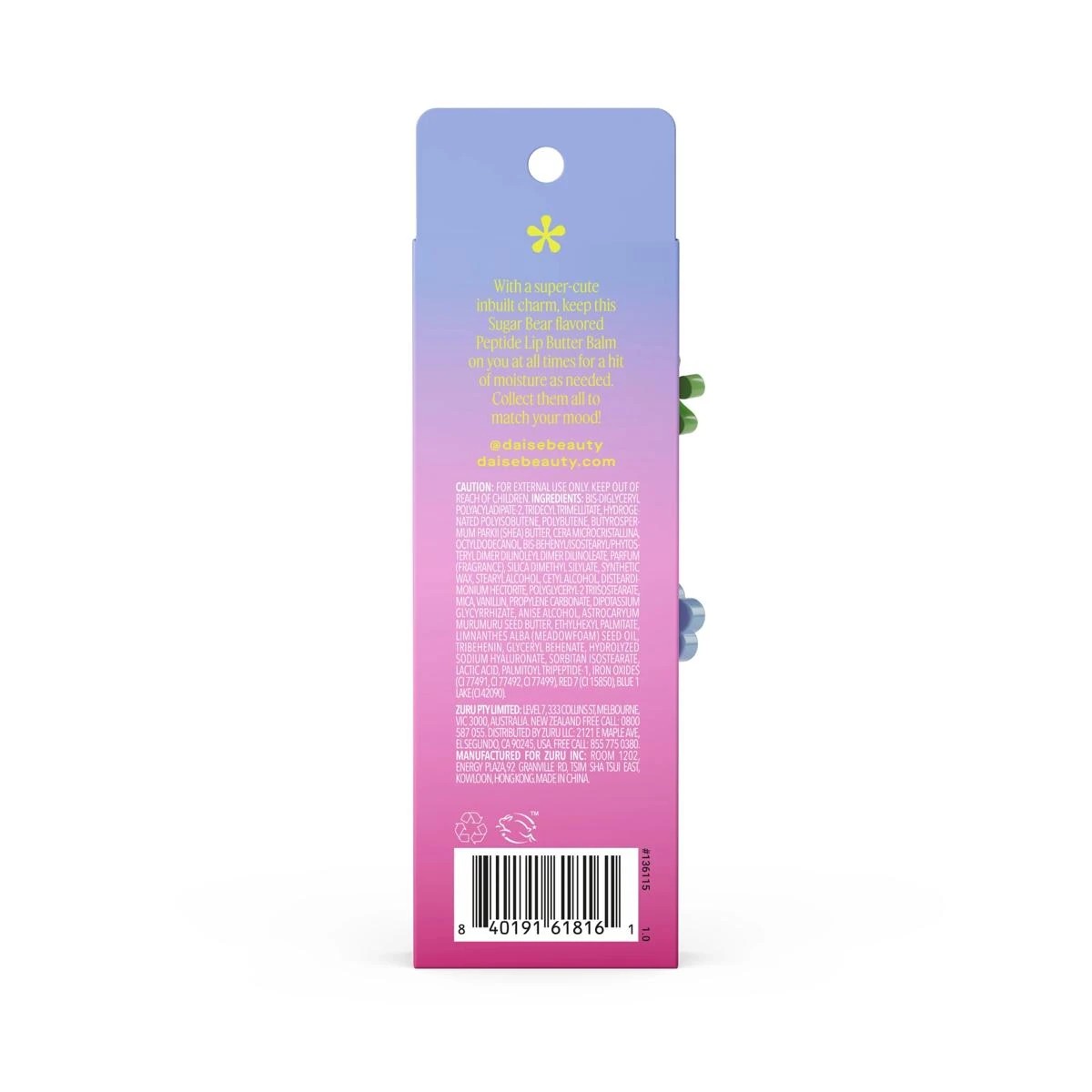 DAISE Peptide Lip Butter Balm 15ml - Sugar Bear 2 of 6