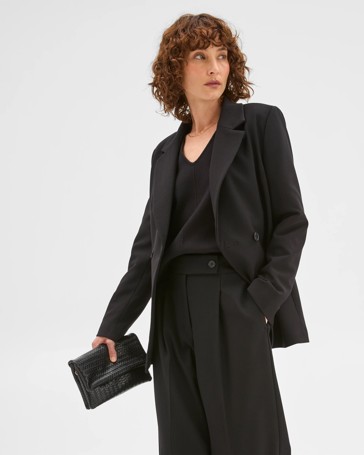 Preview Double Breasted Polished Blazer