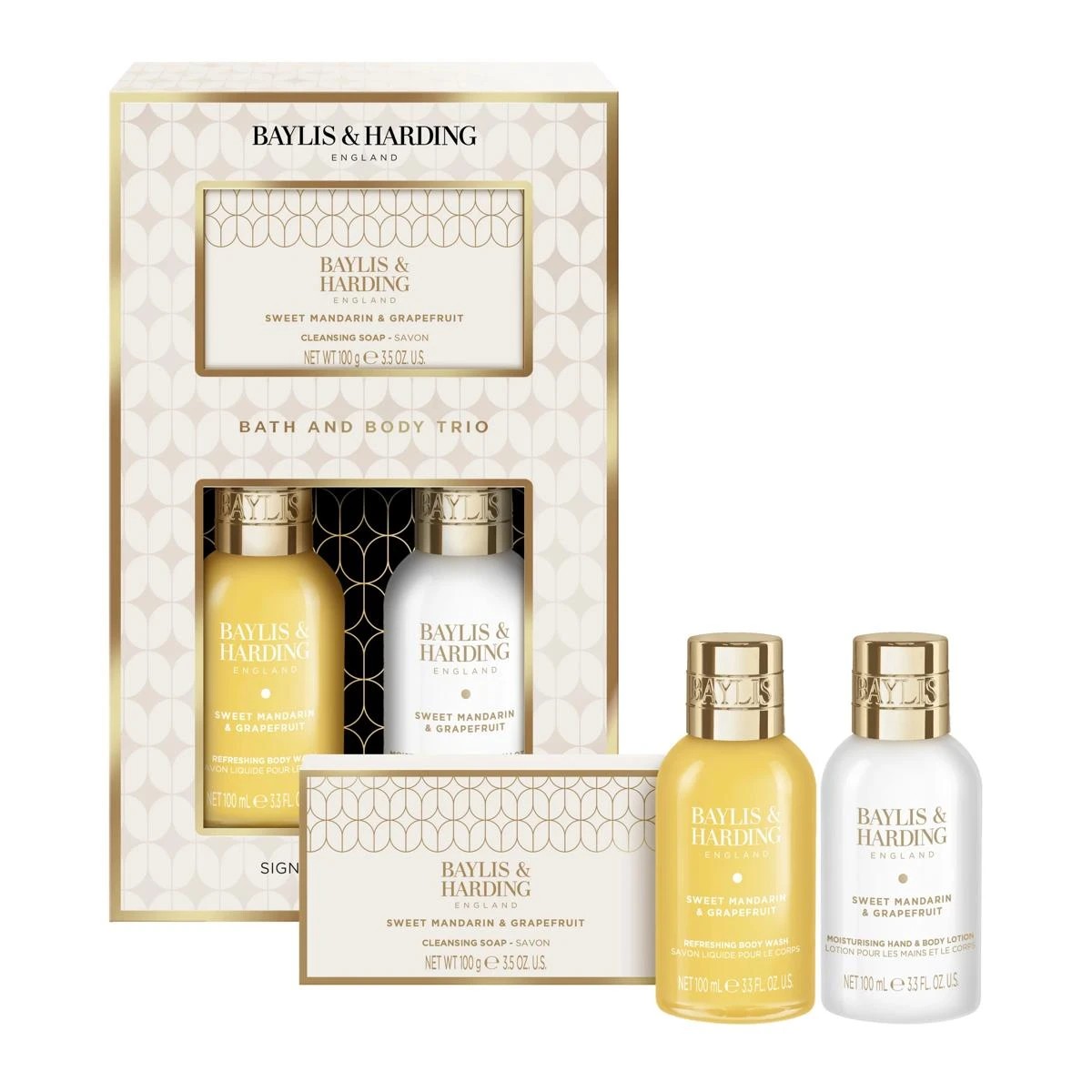 Baylis & Harding Signature Collection Bath and Body Trio - Sweet Mandarin and Grapefruit 2 of 4