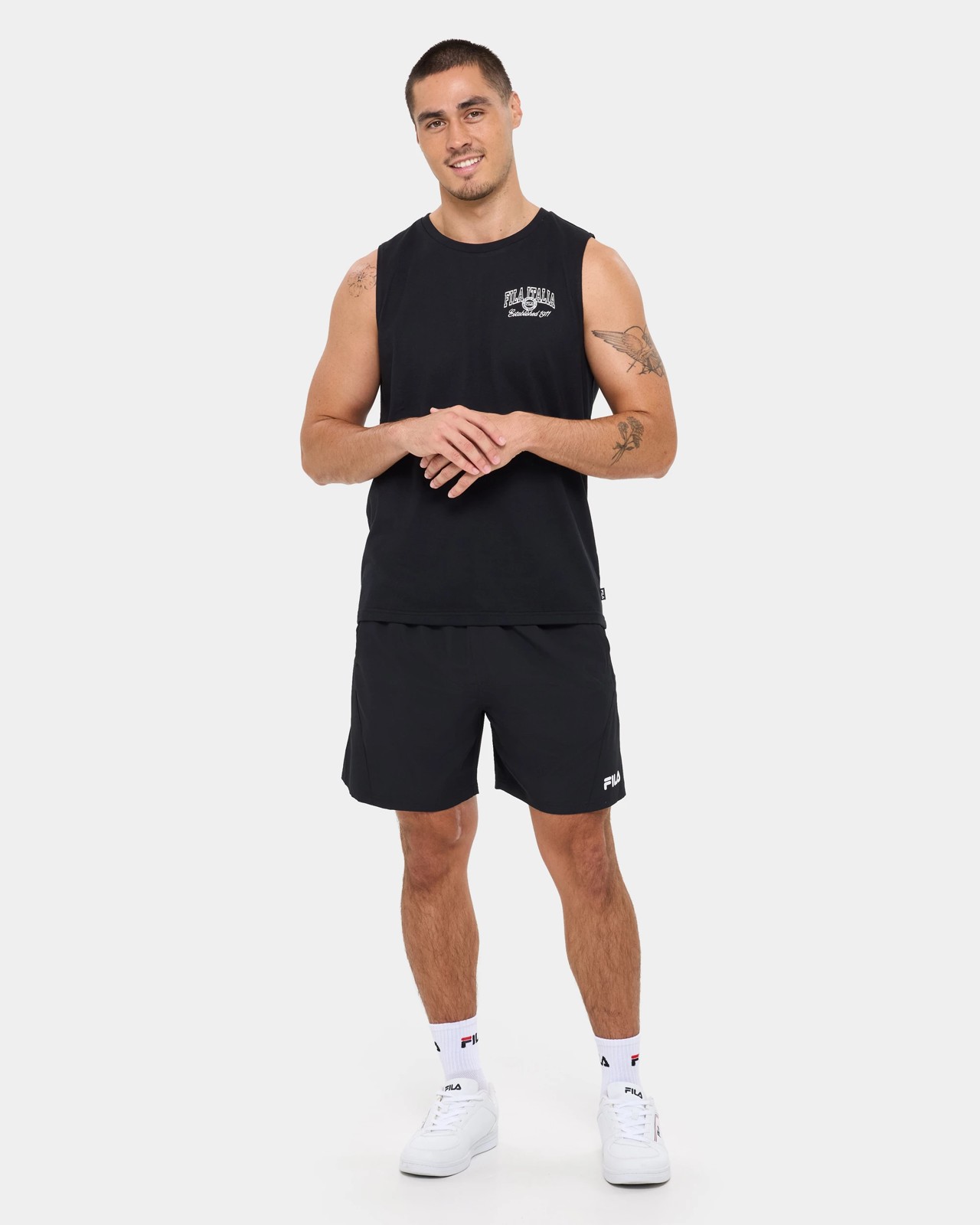 Fila Piero Graphic Tank Top - Piero Black 2 of 5