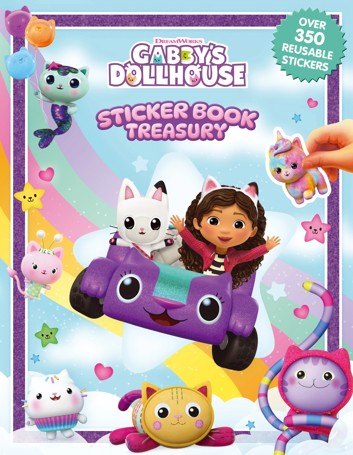 Sticker Book Treasury: Gabby's Dollhouse - Book