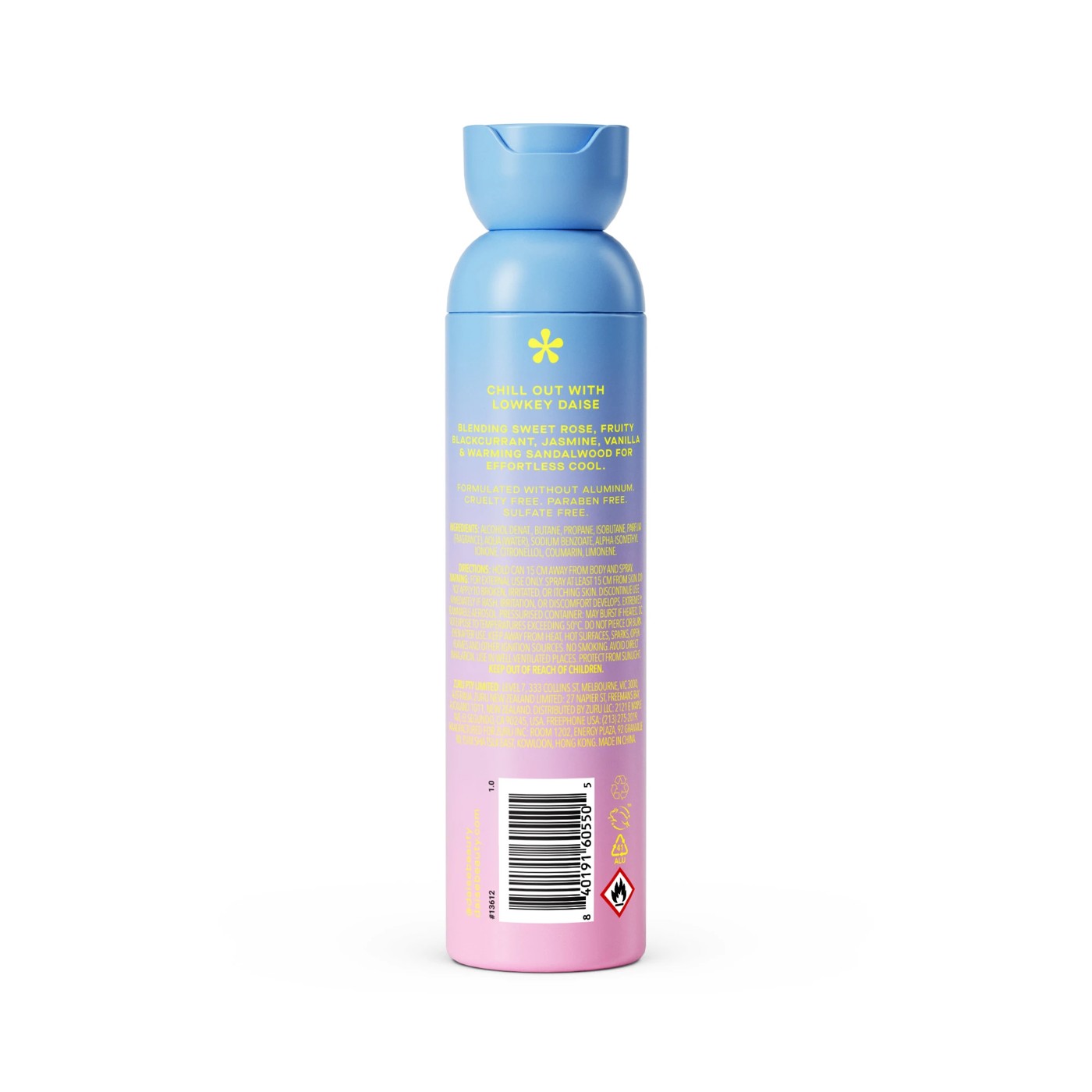 DAISE Lowkey All Body Spray and Deodorant 120ml - Rose and Sandalwood Scent 2 of 6