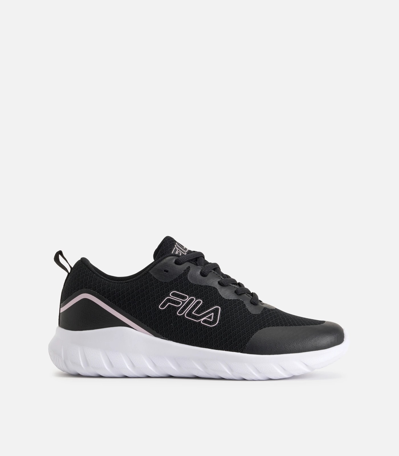 Fila shoes black womens online