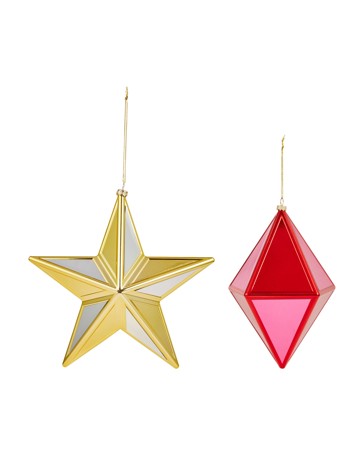 Anko Large Geo Shape Decoration - Assorted