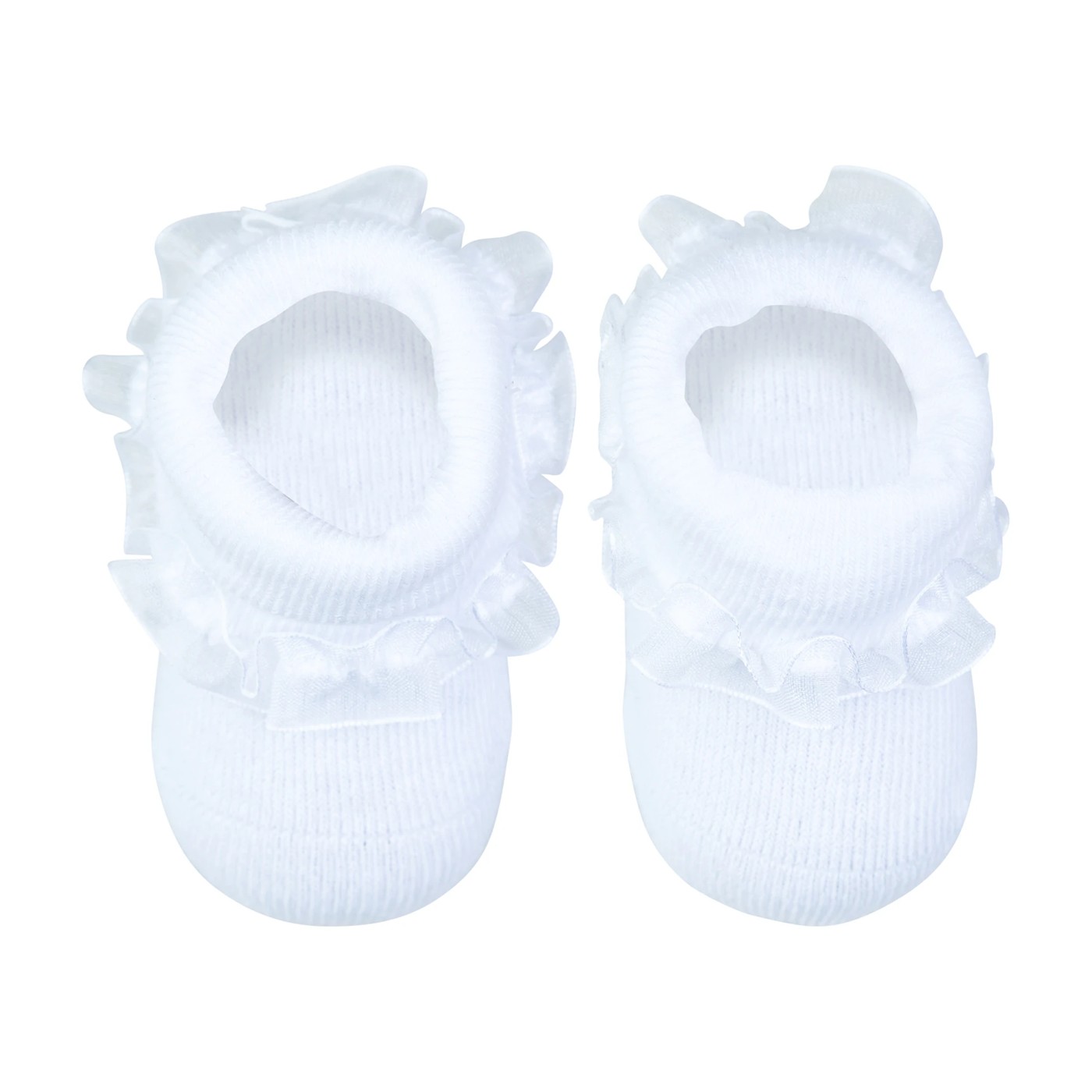 Underworks Baby Organza Trim Socks 4 of 4