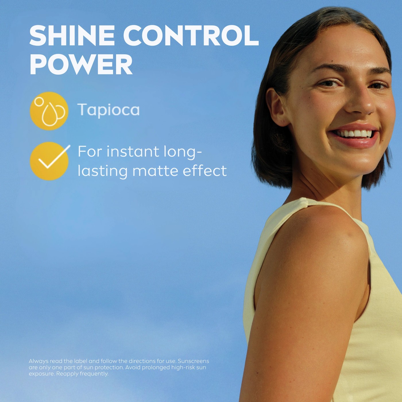 NIVEA Sun Breathable UV Face Shine Control SPF 50+ 40ml 4 of 5