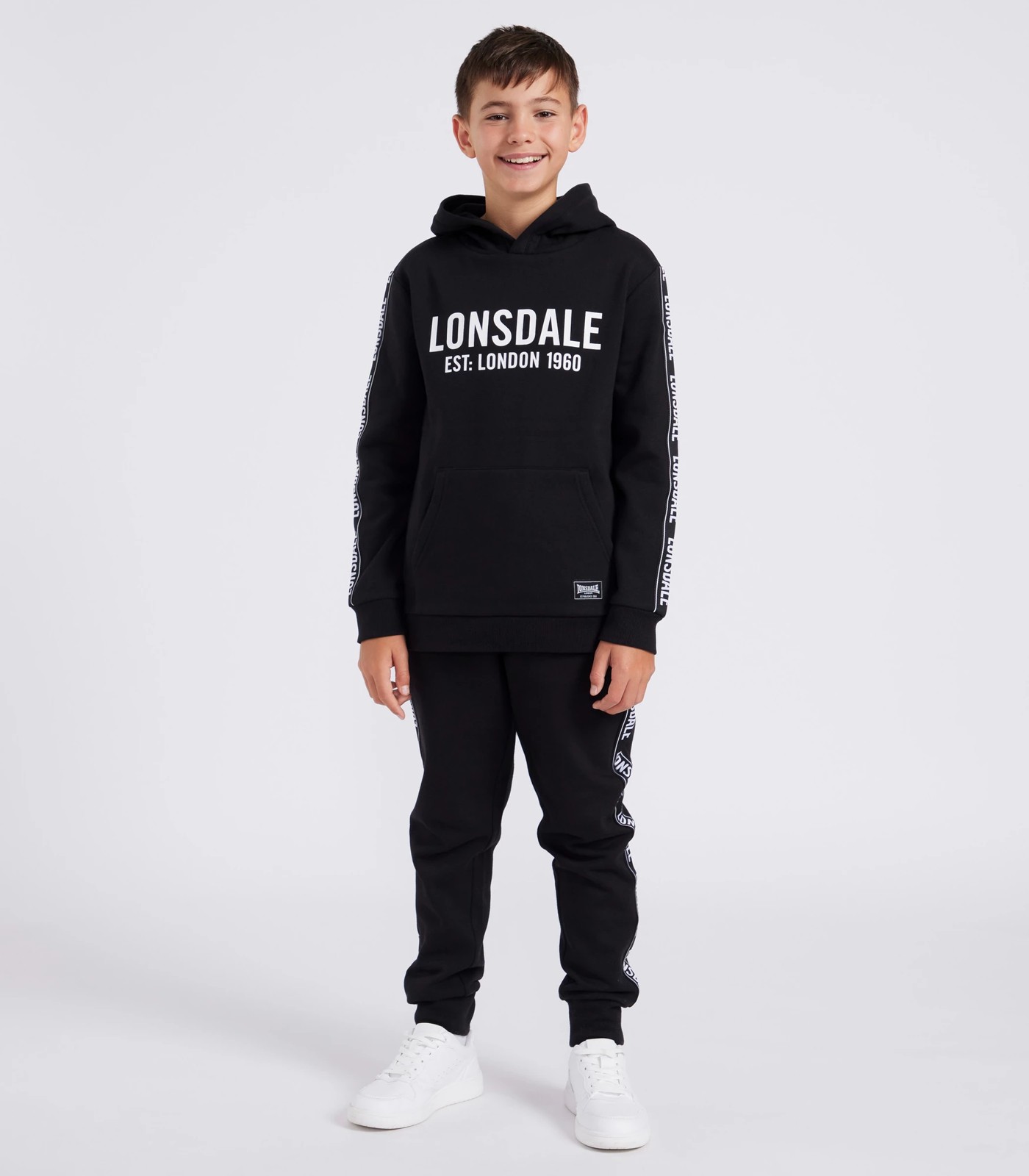 Lonsdale London Jumper - Manchester - Black