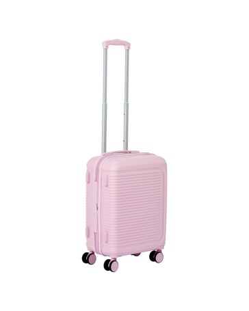 47cm Albany Hard Case 4 Wheels, Blush - Anko