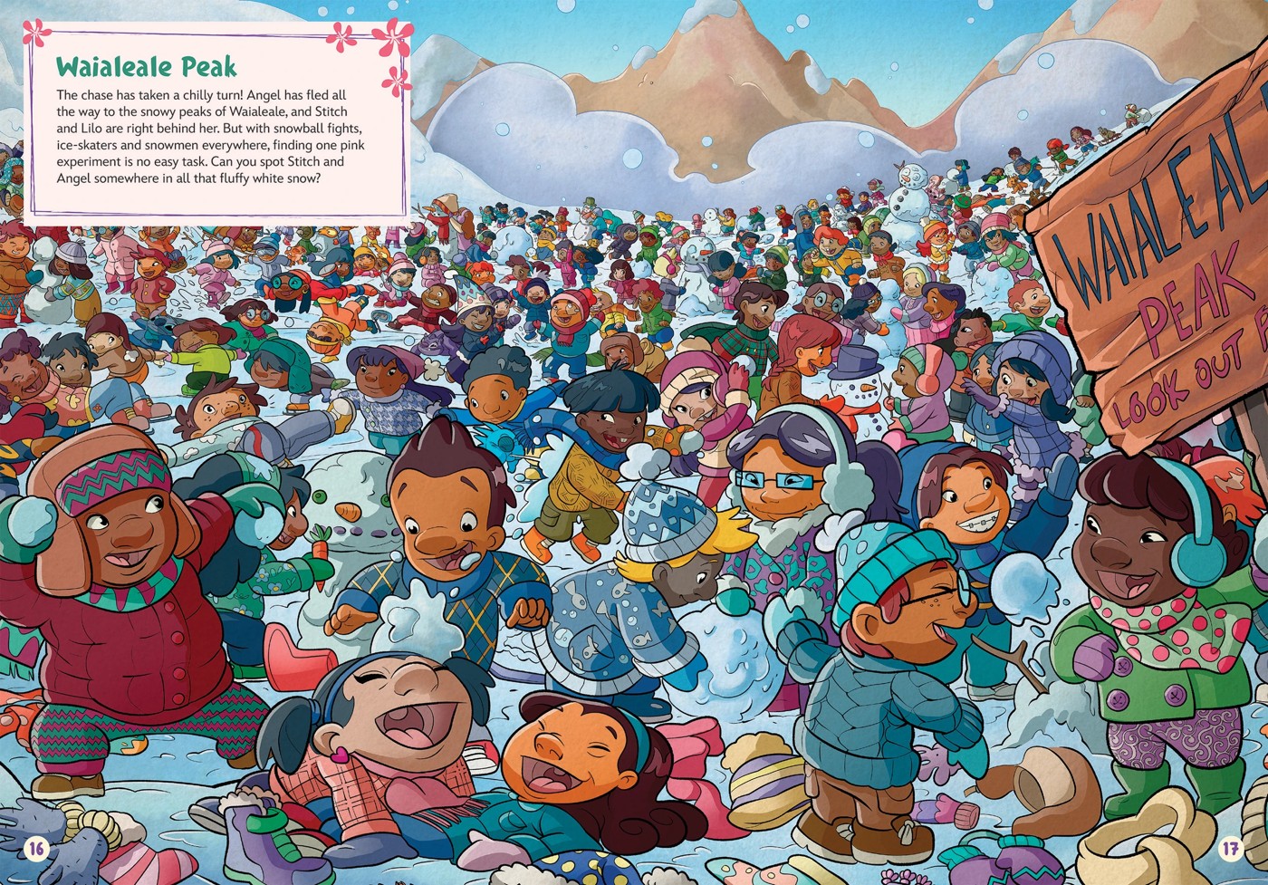 Disney Stitch: Where are Stitch and Angel? - A Search-and-Find Activity Book 4 of 4