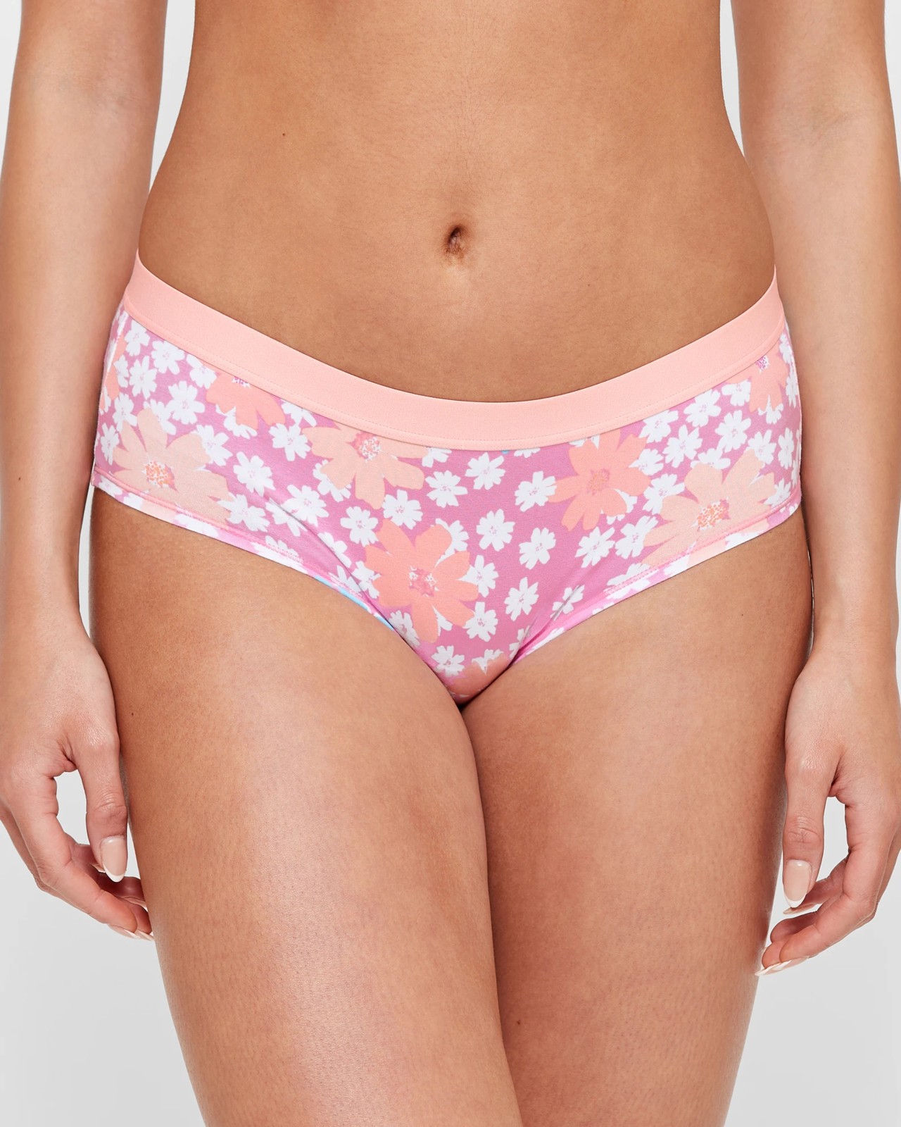 Cotton Boyleg Briefs - Lily Loves - Freya Floral