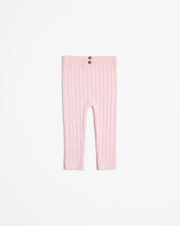 Baby Unisex Cable Leggings