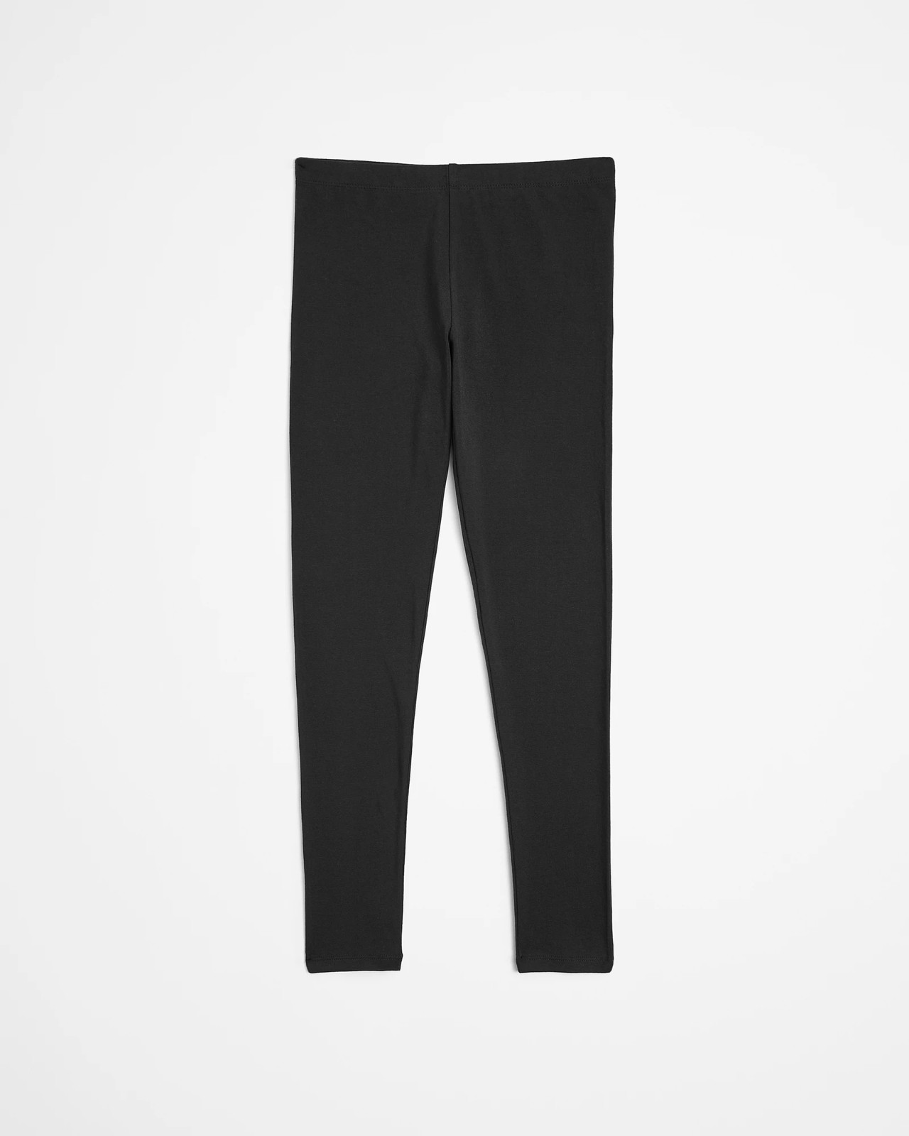 Organic Cotton Essential Leggings - Black