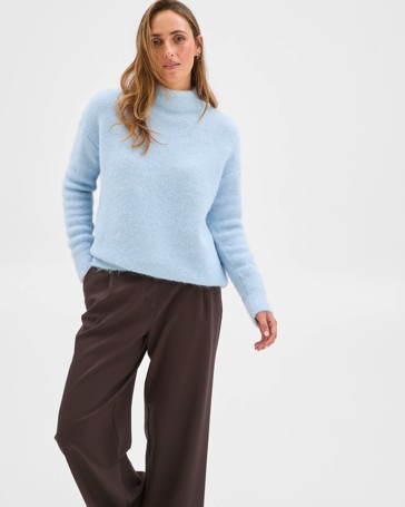 Preview Plush Mock Neck Jumper