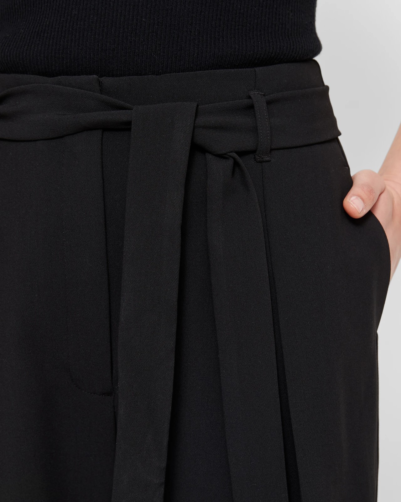 Belted Culotte Pants - Preview