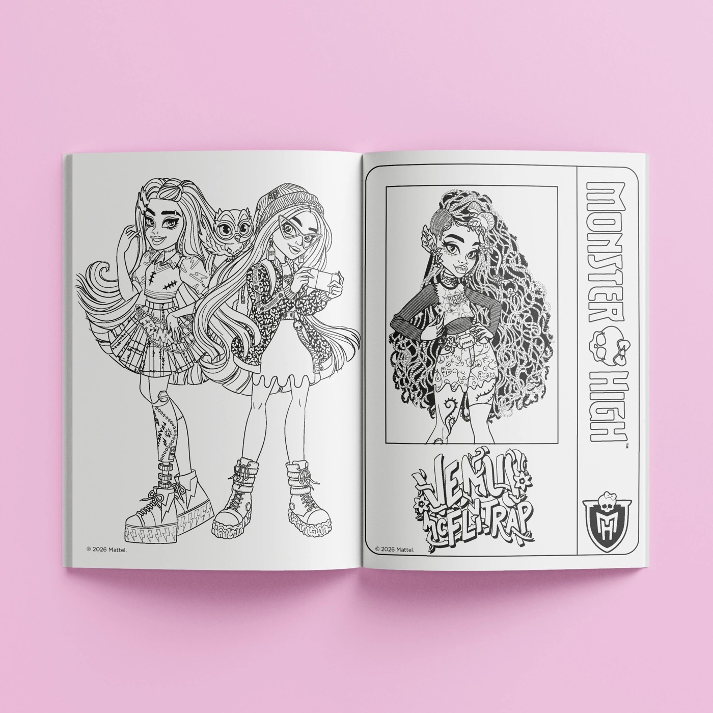 Kaleidoscope: Monster High Colouring Carry Case  5 of 6