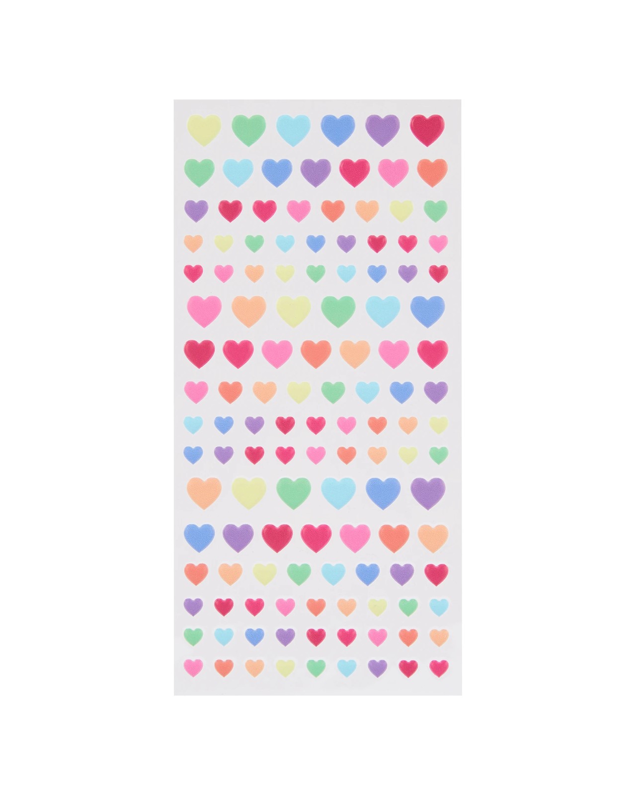 Anko Puffy Stickers - Hearts 2 of 3