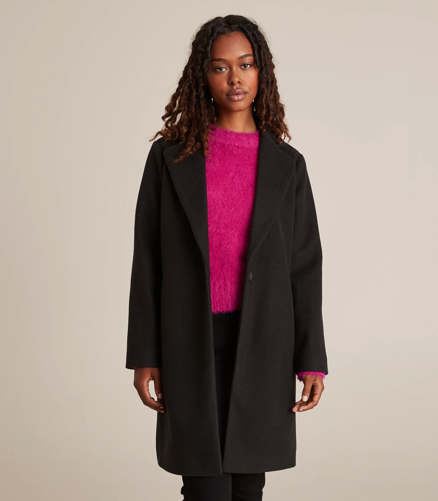 Dannii Minogue Petites Longline Coat 2 of 6