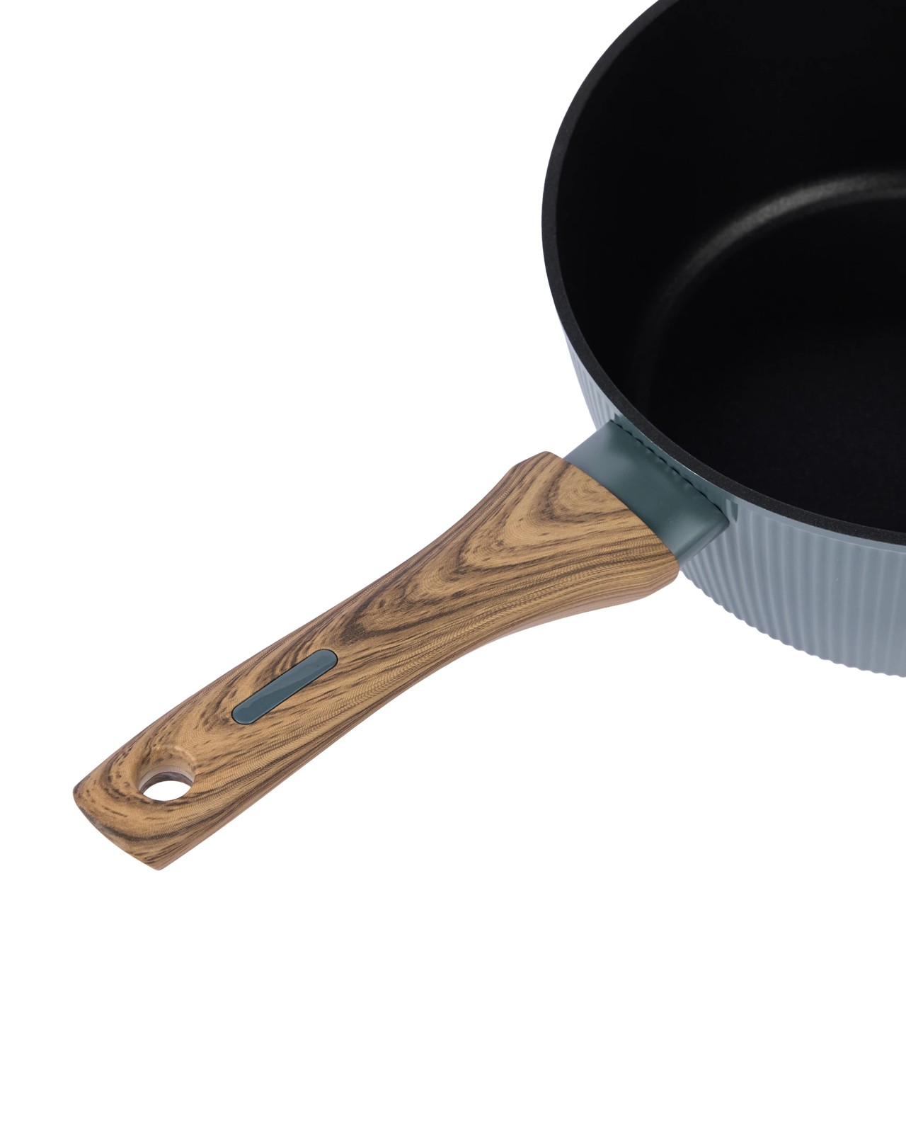 Anko 20cm Linear Wood Look Saucepan 3 of 6