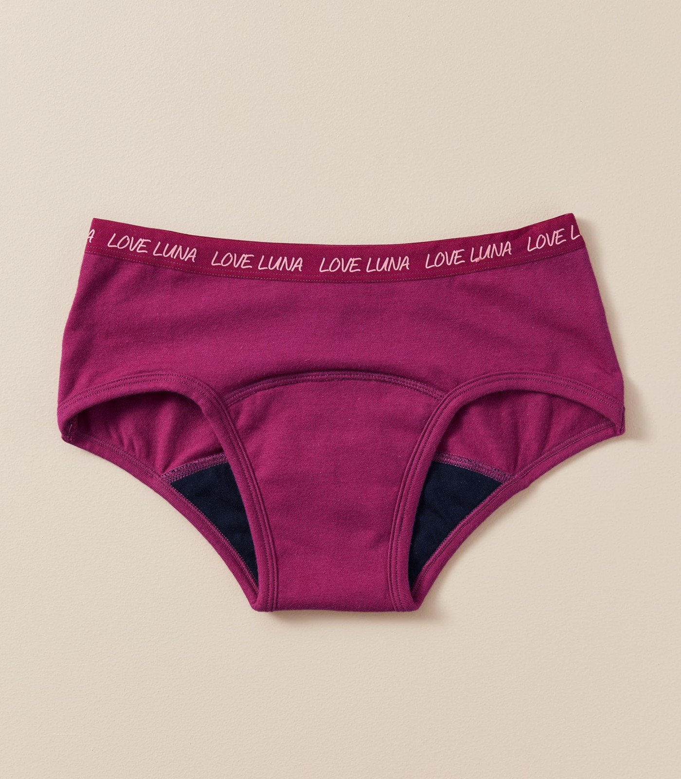 Love Luna Teen / Tween Boyleg Period Pants - Light-Medium Flow