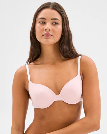 Australian Cotton Pointelle Balconette Bra - Lily Loves