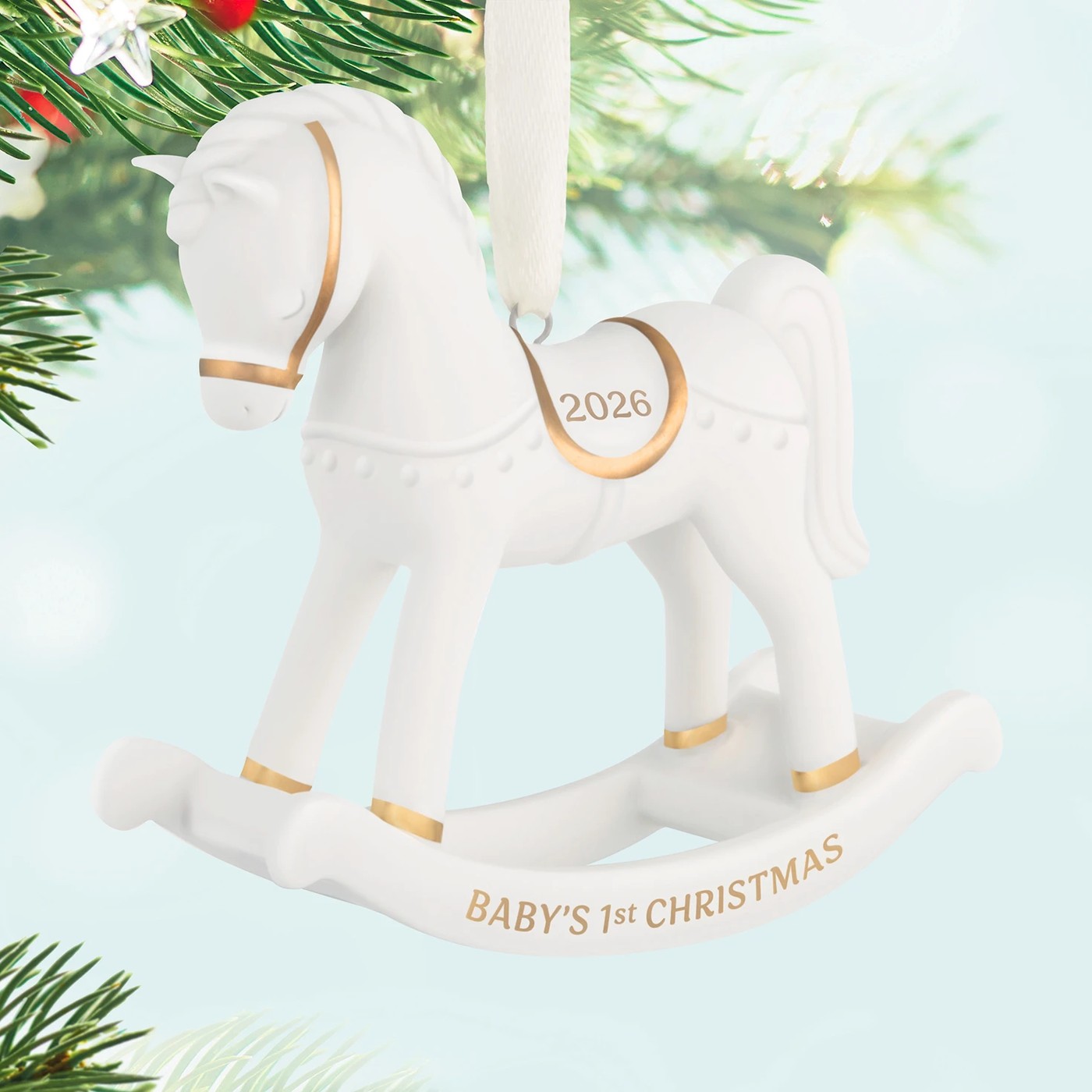 Hallmark Keepsake Baby's First Christmas Tree Ornament 2 of 6