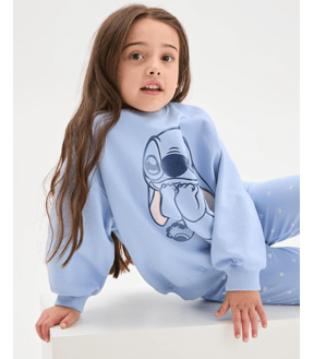 Disney Lilo & Stitch Australian Cotton Fleece Top and Flare Pants Set