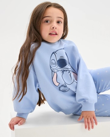 Disney Lilo & Stitch Australian Cotton Fleece Top and Flare Pants Set