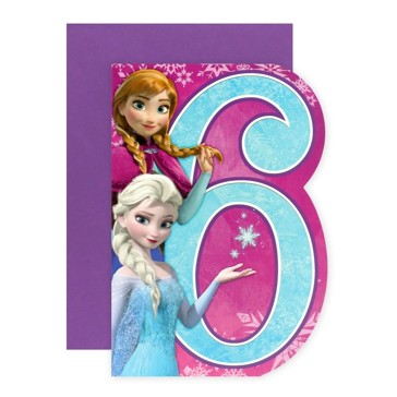 Connections from Hallmark Disney Frozen 6th Birthday Card - Happiness & Magic!