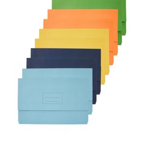 Manilla Document Wallets 10 Pack - Anko