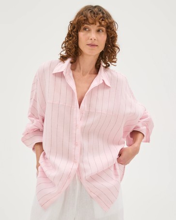 European Linen Long Sleeve Shirt