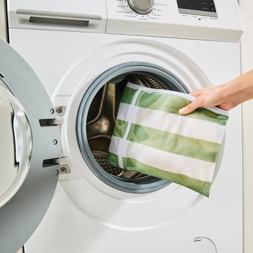 Anko 4 Pack Washing Bags - Green Stripe