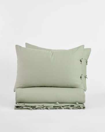 Laynie Linen/Cotton Quilt Cover Set