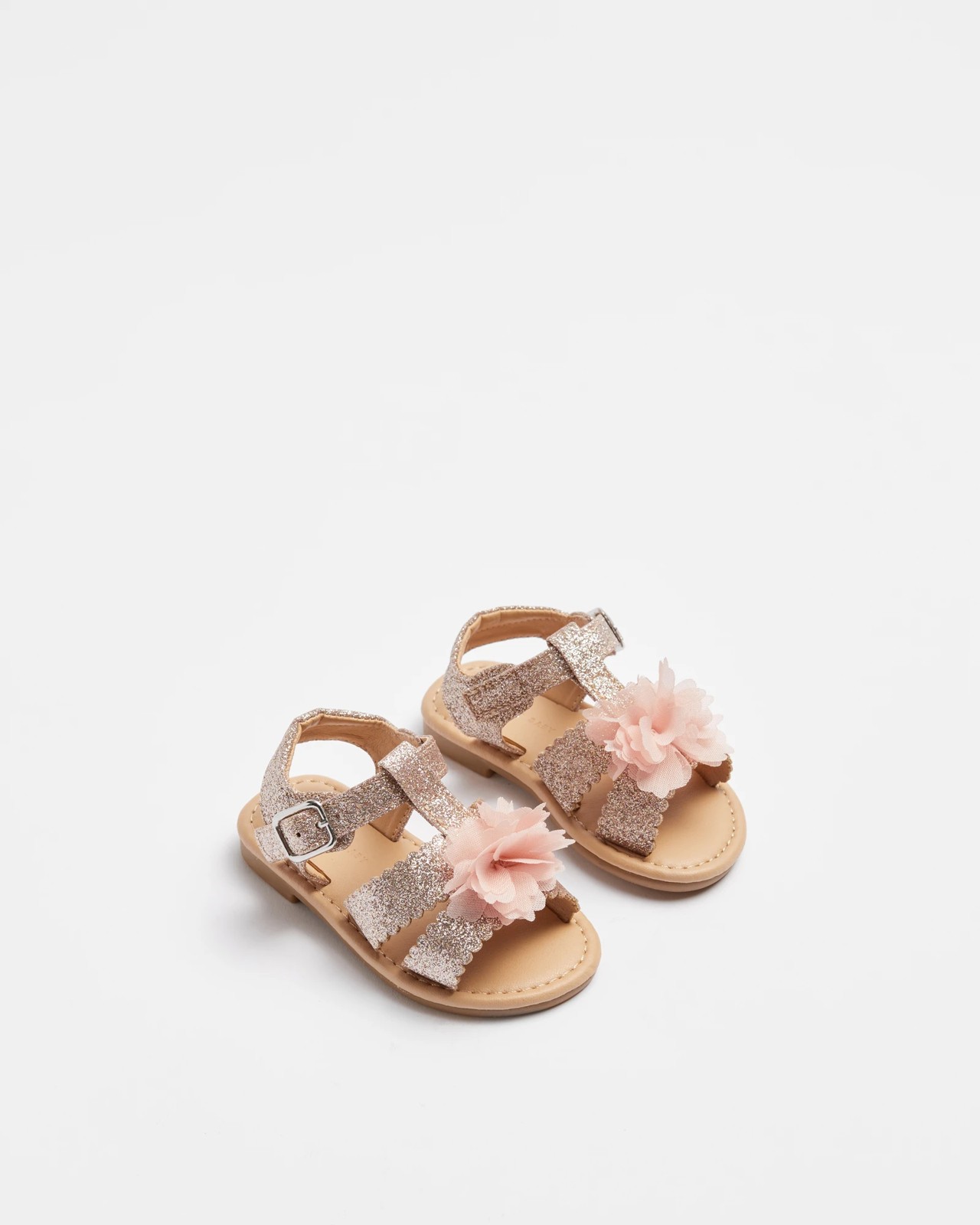 Baby girl hot sale glitter sandals