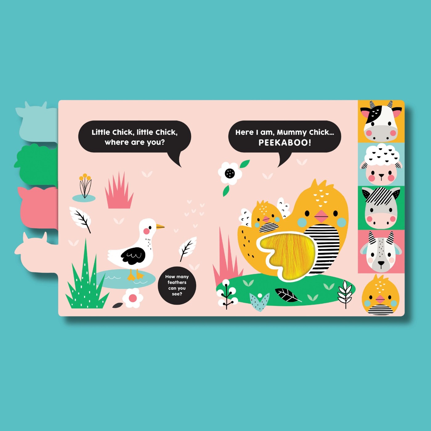 Touch and Find Peekaboo: Little Cow - Book 2 of 2