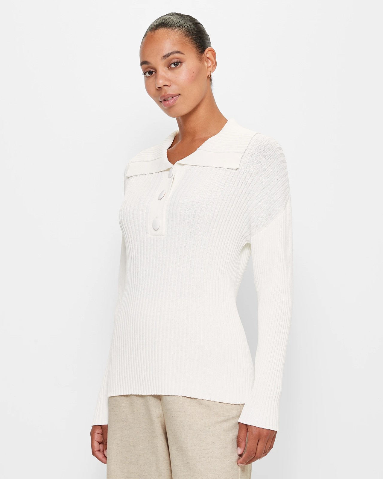 Chunky Button Jumper - Preview 3 of 5