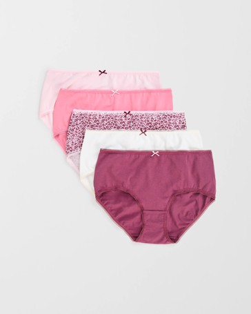 Australian Cotton 5 Pack Midi Briefs