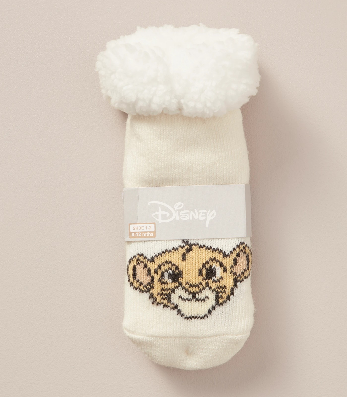 Baby Disney Lion King Fleece Home Sock 2 of 2