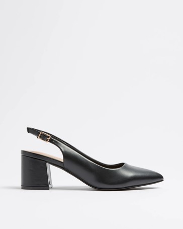 Darla V Sling Back Block Heel