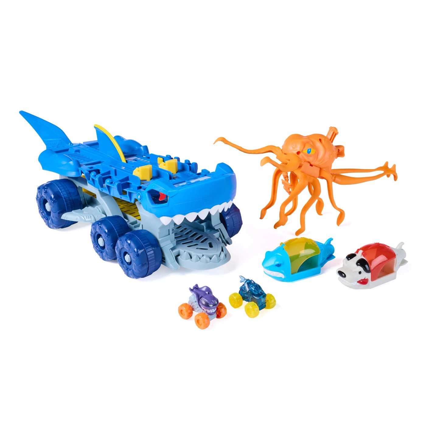 Monster Jam Mini Jams Megalodon Carrier 2 of 5