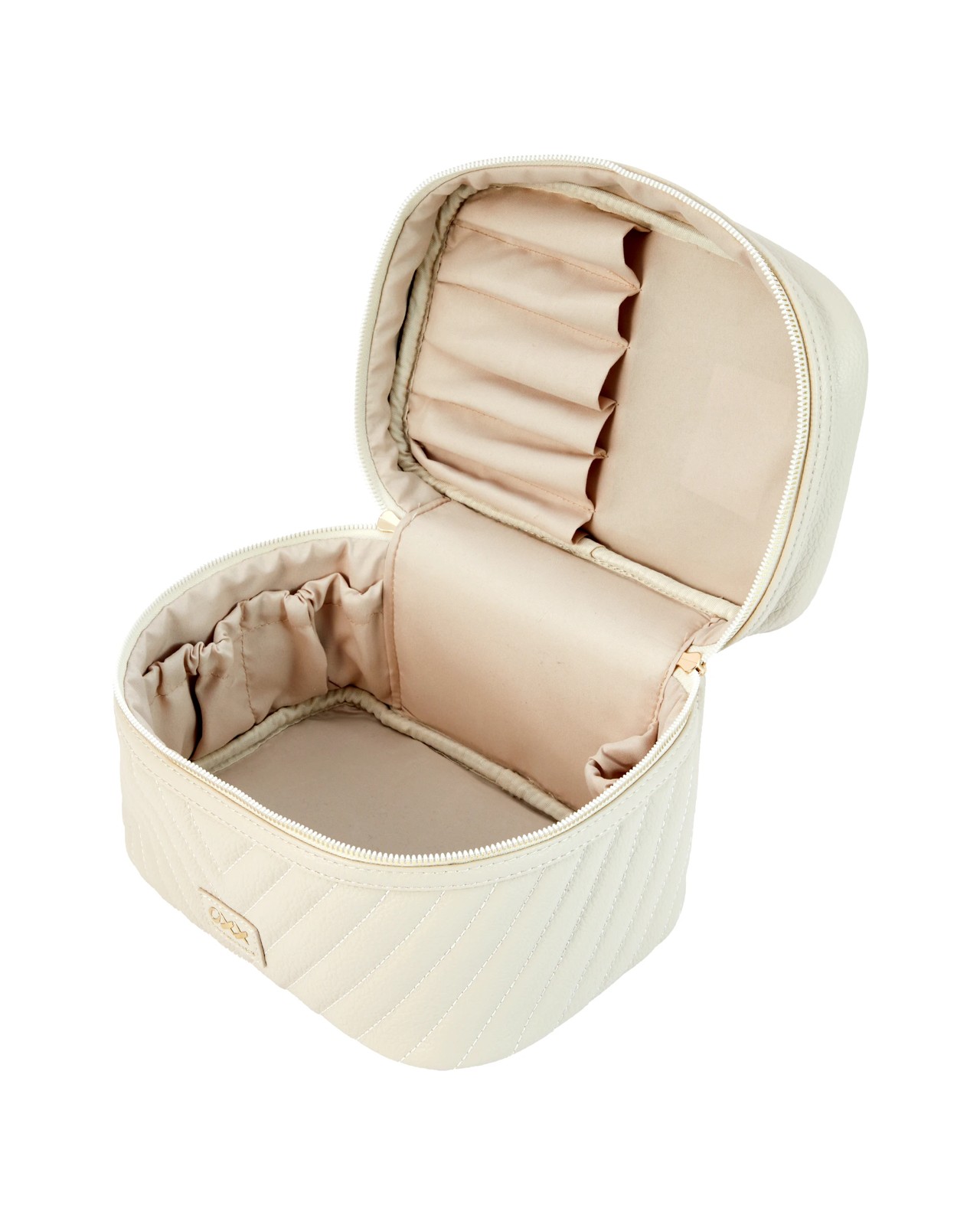 OXX Cosmetics Makeup Bag - Beige 4 of 6