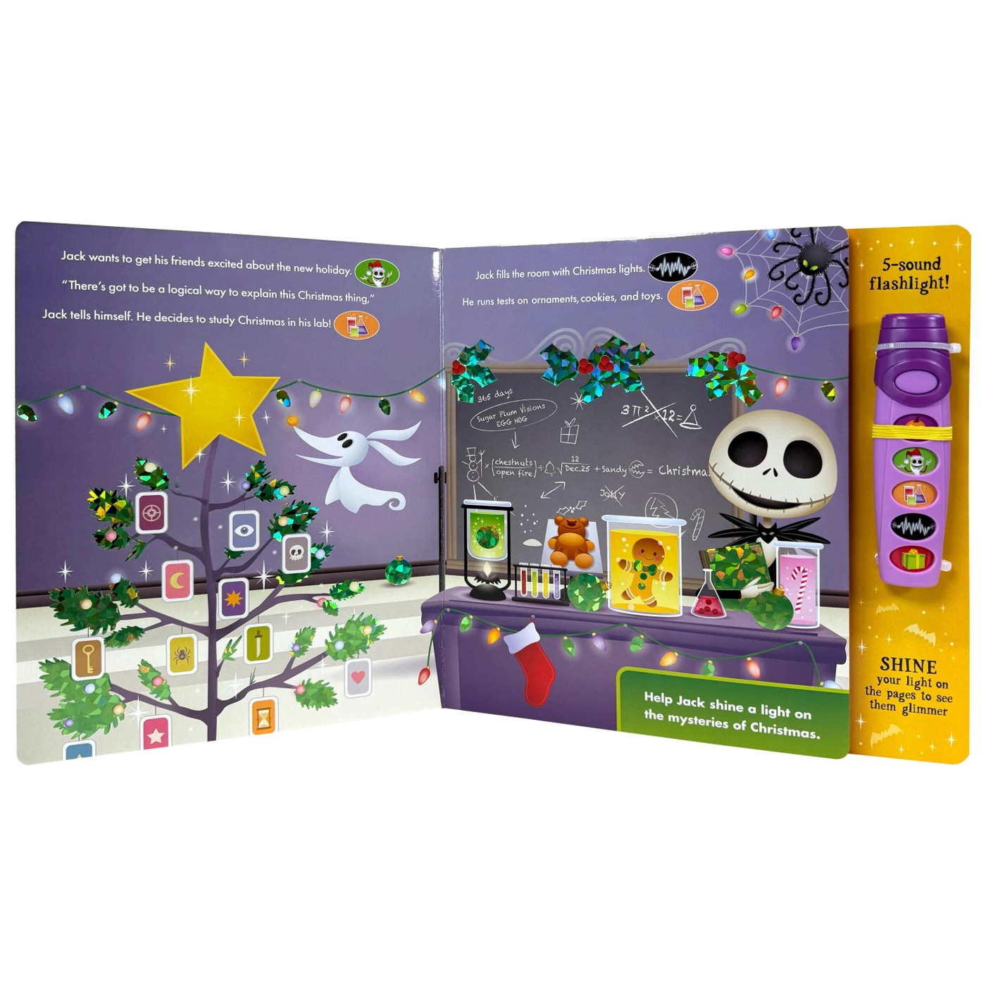 Disney: Tim Burton's The Nightmare Before Christmas Light Up the Night - Book 4 of 4