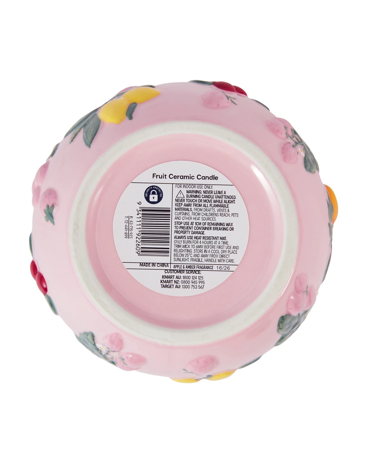 Fruit Ceramic Candle - Anko 5 of 5
